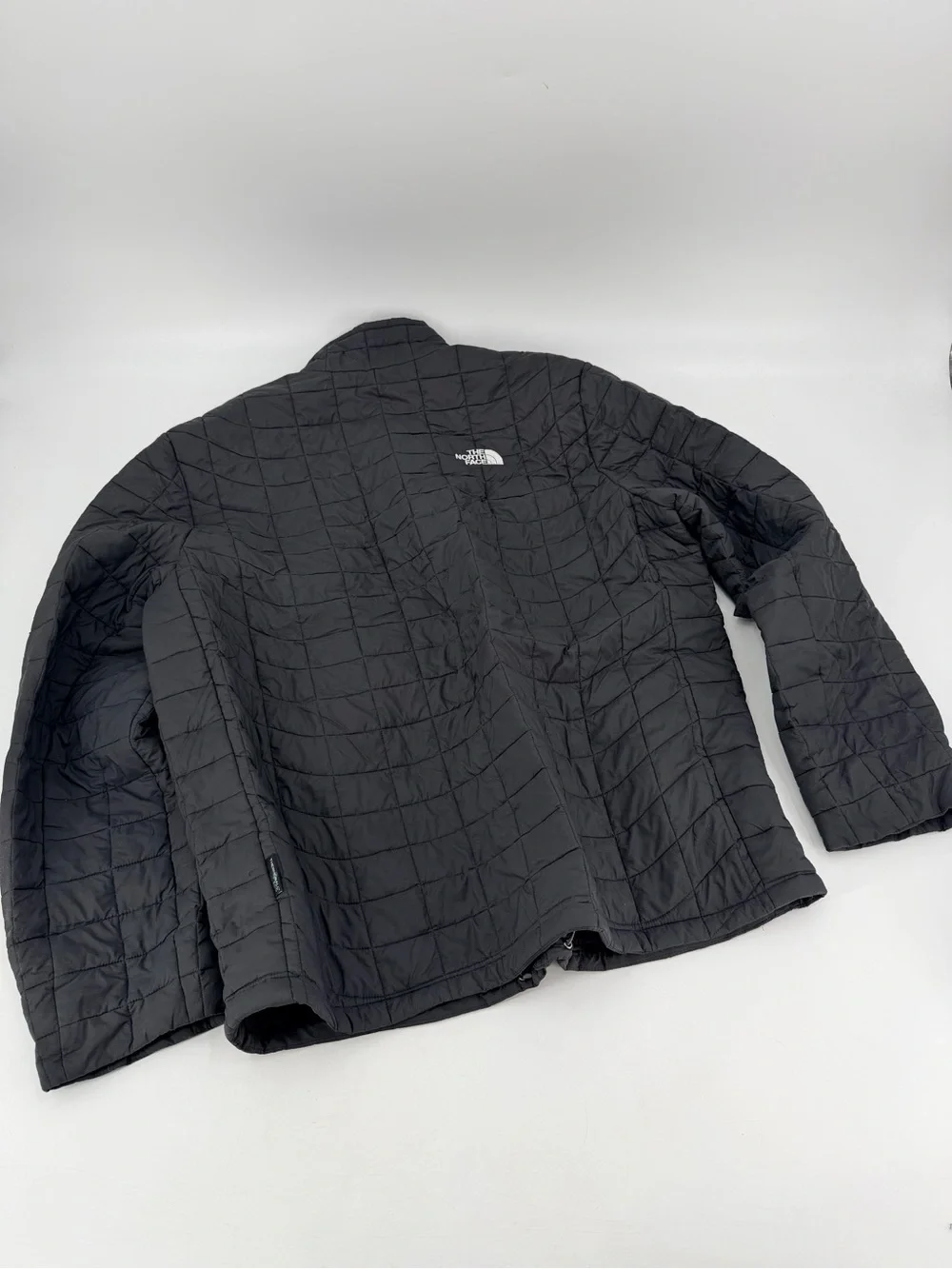 The North Face Black ThermoBall Eco Light Puffer Jacket Mens XL FLAW